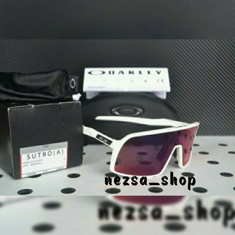 Kacamata Oakley Sutro Matte White Prizm Road OO9406-03