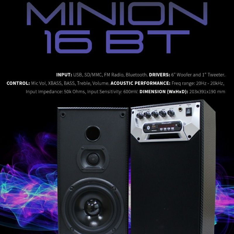Speaker Aktif Minion 16 Bluetooth