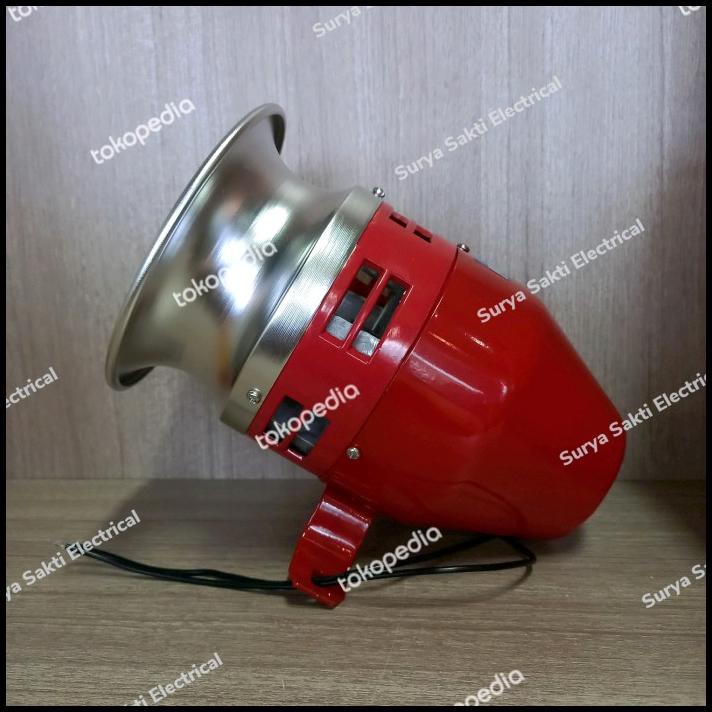 Motor Sirene Ms-390 220V / Siren Ms390 220Volt / Alarm Ms 390