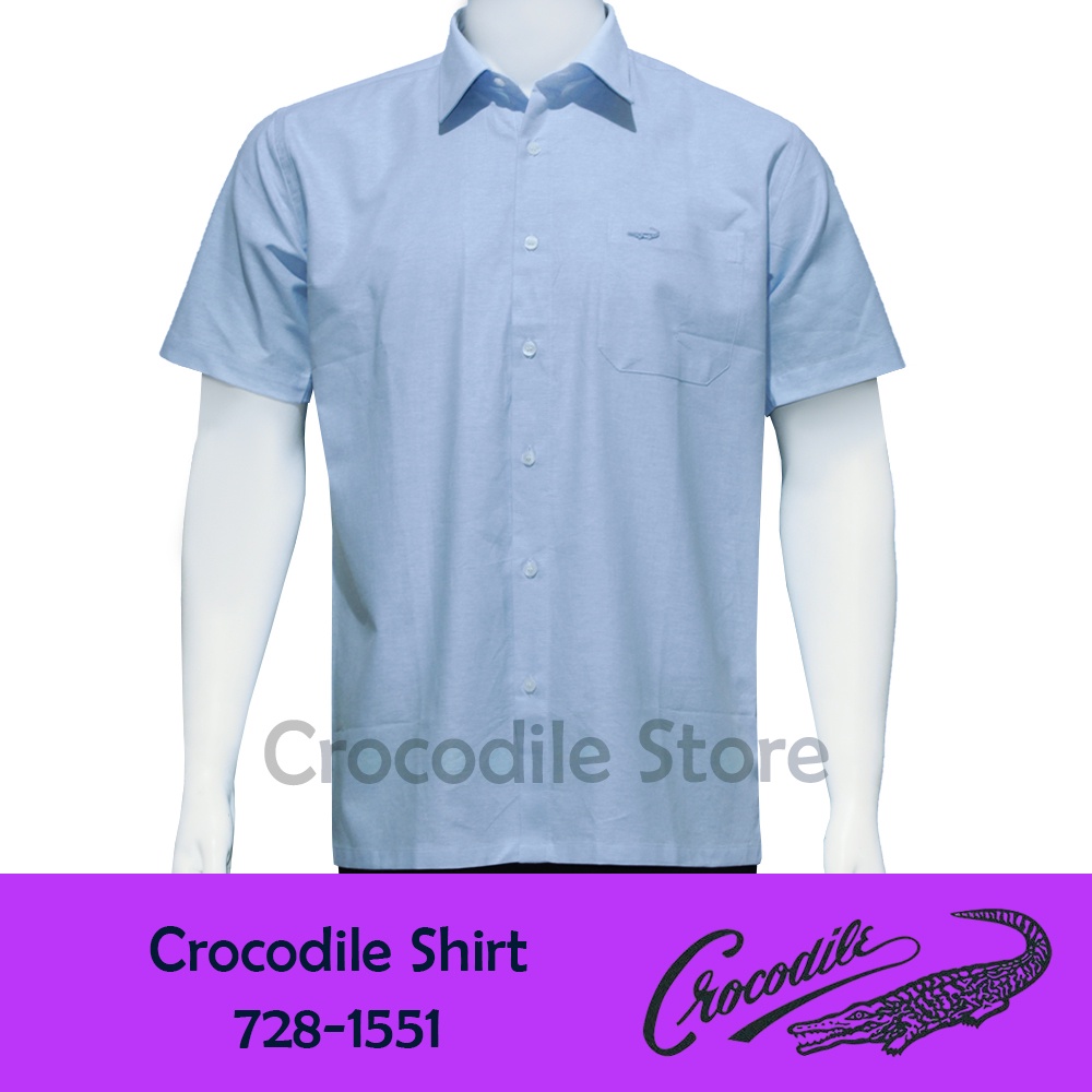 Kemeja Pria Lengan Pendek Crocodile 728-1551