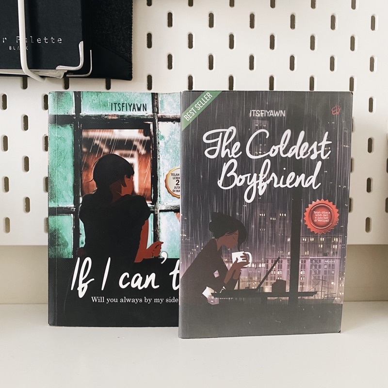 Novel Wattpad Original/Ori/Asli preloved - [2PCS] The Coldest Boyfriend and If I Can’t by Itsfiyawn