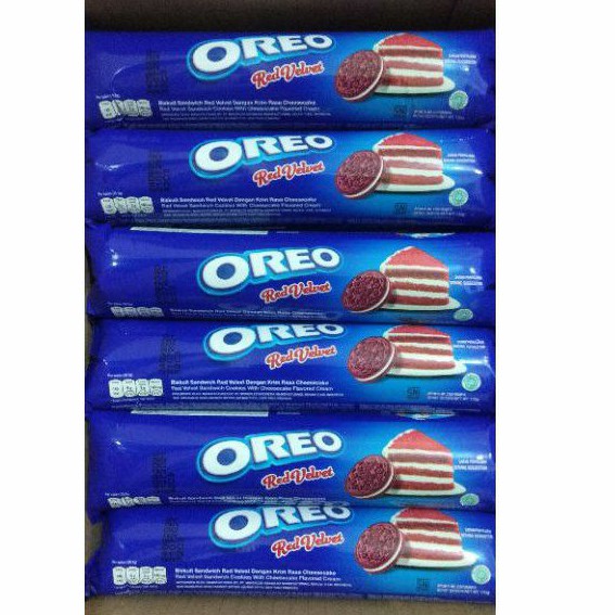 

Oreo Red Velvet limited edition 133gr