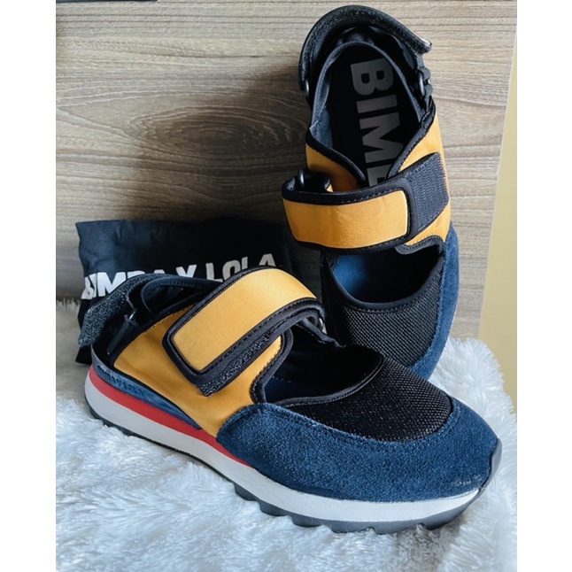 Bimba Y Lola Three Tone Velcro Technical Sneakers – Balilene