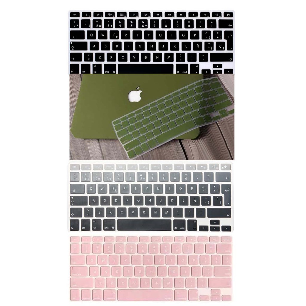 Silicone Keyboard Cover Protector Skin Macbook Pro 13 15 / Air 13 inch