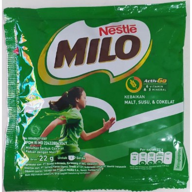 

Milo sachet 22 gram