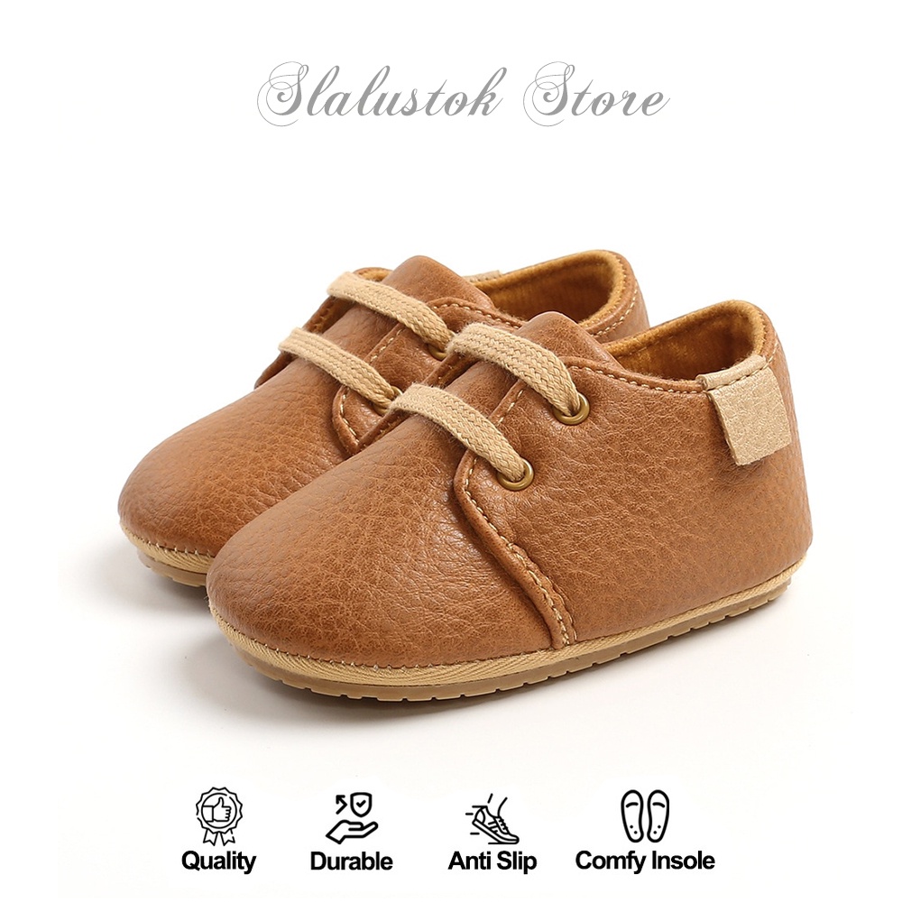 Sepatu Anak Laki Laki &amp; Perempuan - Sepatu Bayi TYPE 002 PU Leather - Sepatu Balita Casual Import