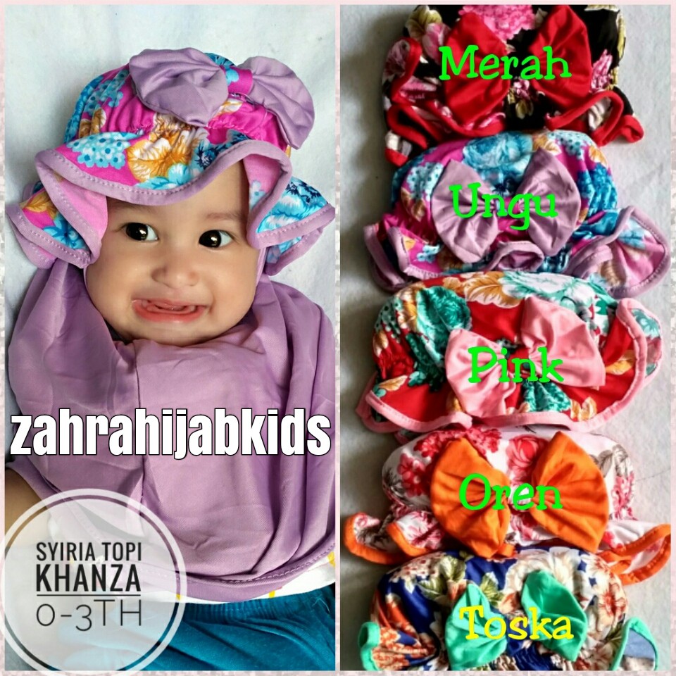 Hijab Bayi Lucu/ Jilbab Cantik BATIK ZAHRA