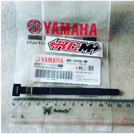 BAND SWITCH KLEM TALI PENGIKAT KABEL BODI BODY RXZ RZR RX KING SCORPIO XRIDE BYSON ORI 3RS-H3936-00