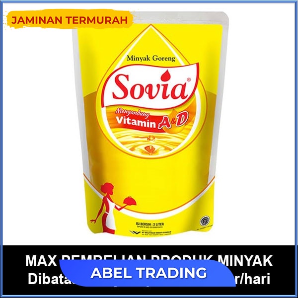 

Sovia Cooking Oil Reffil 2 Liter