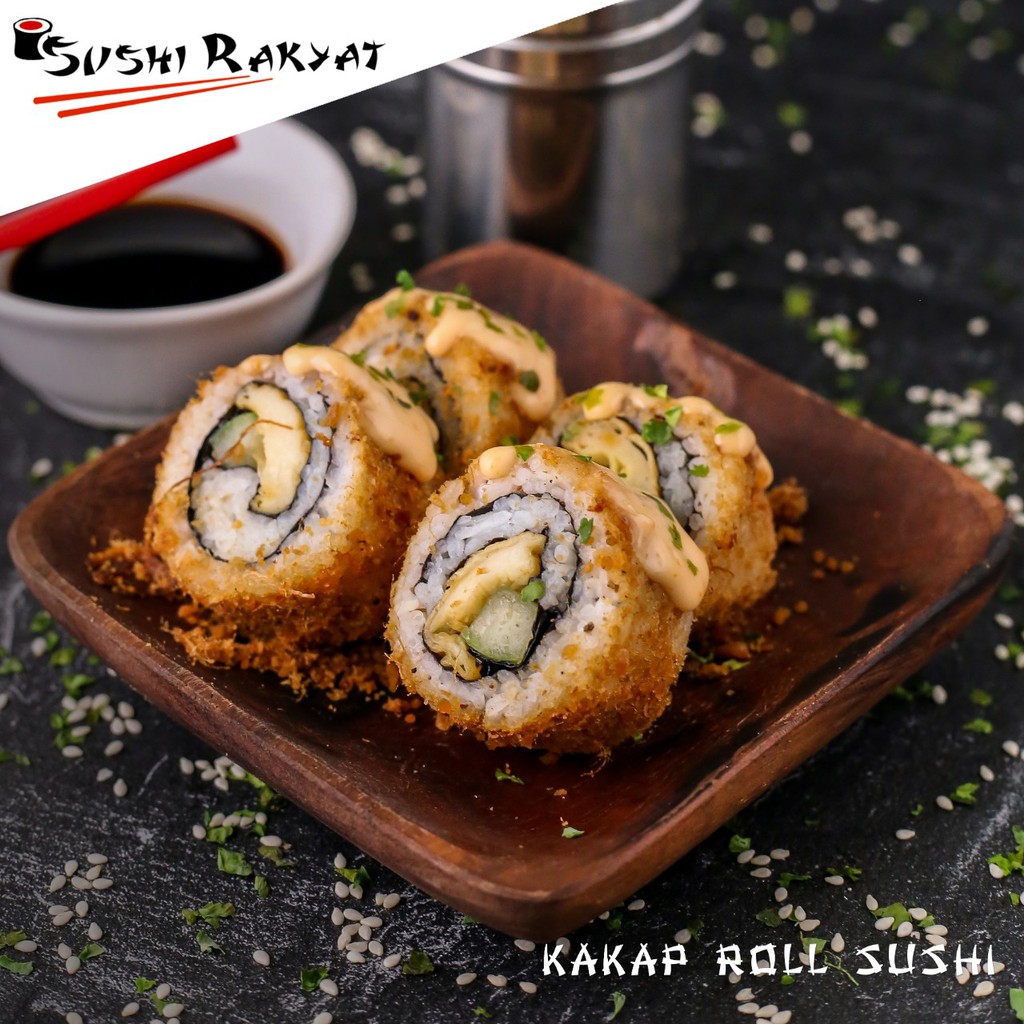 SushiRakyat Kakap Roll Isi 4pcs/8pcs | Shopee Indonesia