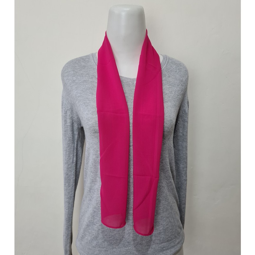 Othres Scarf Wanita Selendang Syal Leher Polos-1