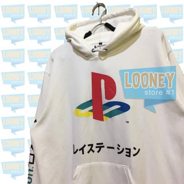 Jaket Hoodie Sweater Zipper PLAYSTATION