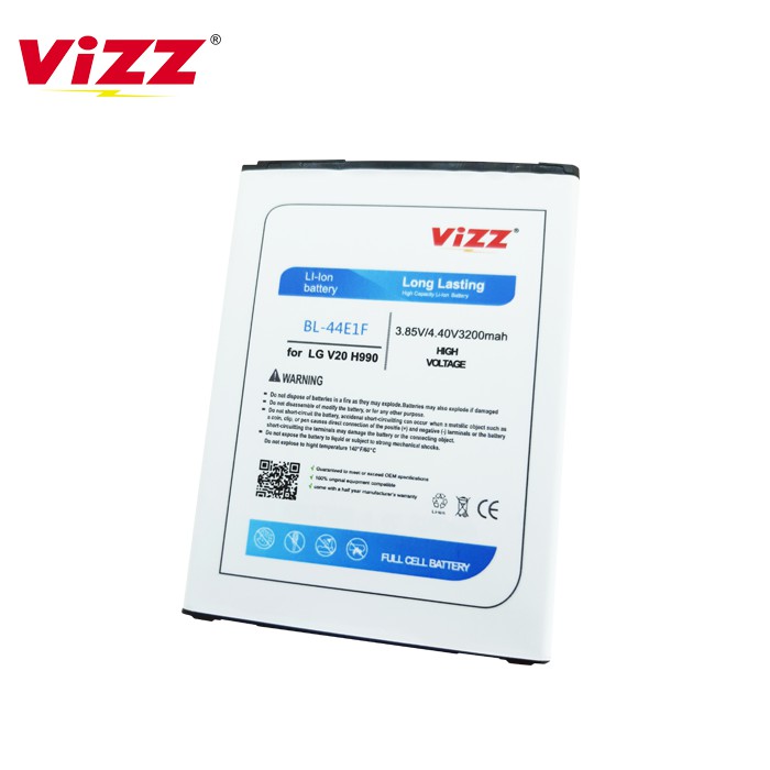 VIZZ Baterai LG V20 BL-44E1F H990 Original