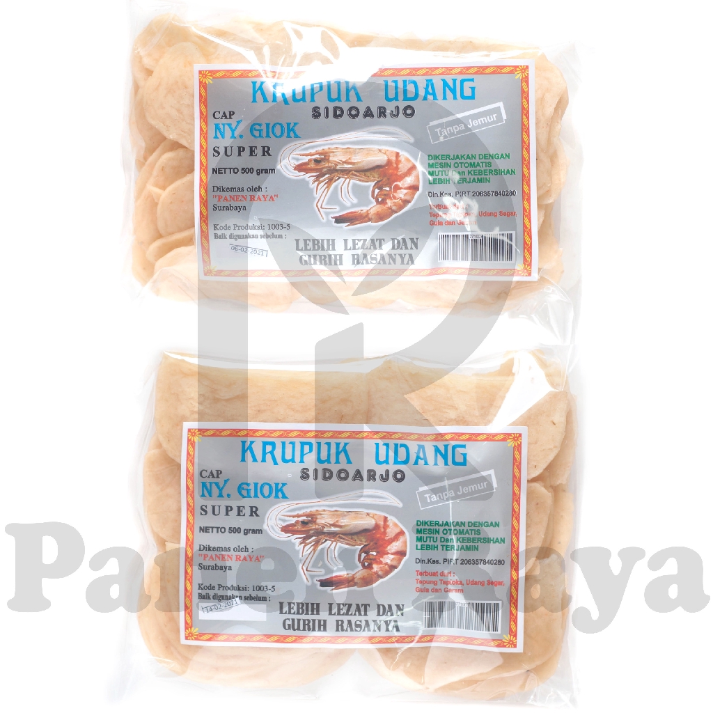 

Krupuk Udang Ny Giok Super Kancing