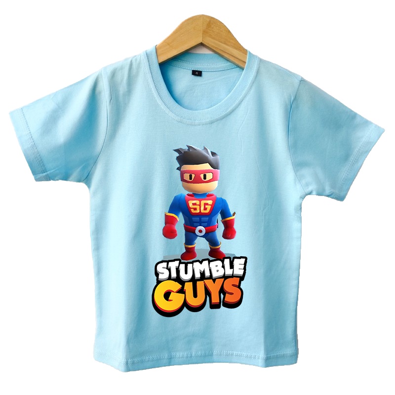 KAOS ANAK BANANA GUY &amp; SUPER GUY Stumble Guys