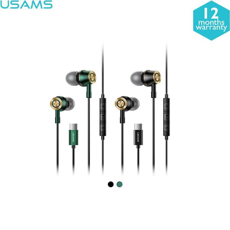 Usams In-Ear Type C Metal Earphones EP-43