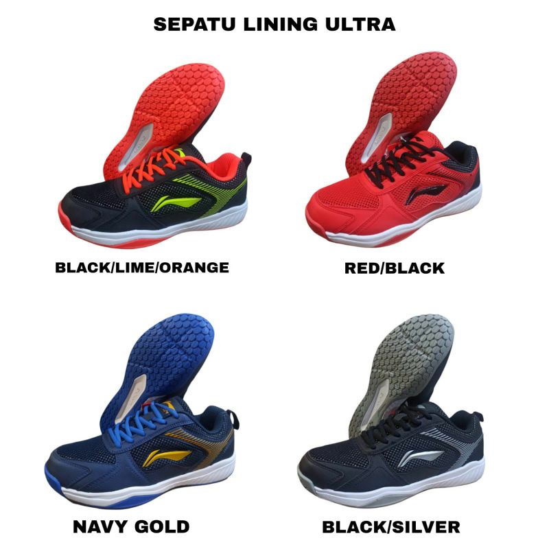 sepatu Badminton lining ultra sepatu olah raga sport bulutangkis