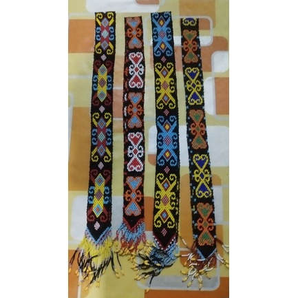 syal manik dayak kalimantan-5