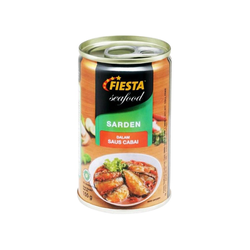 

Fiesta Sarden Saus Cabai 155G - Alhanan/04