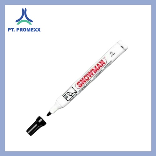 

Spidol Snowman G-12 Permanent Marker Black