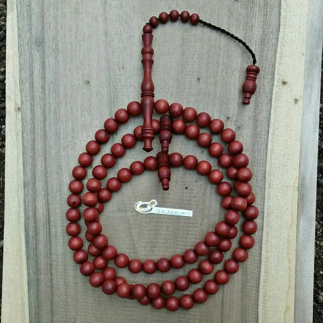 Tasbih kayu bertuah kayu nagasari 12 mm