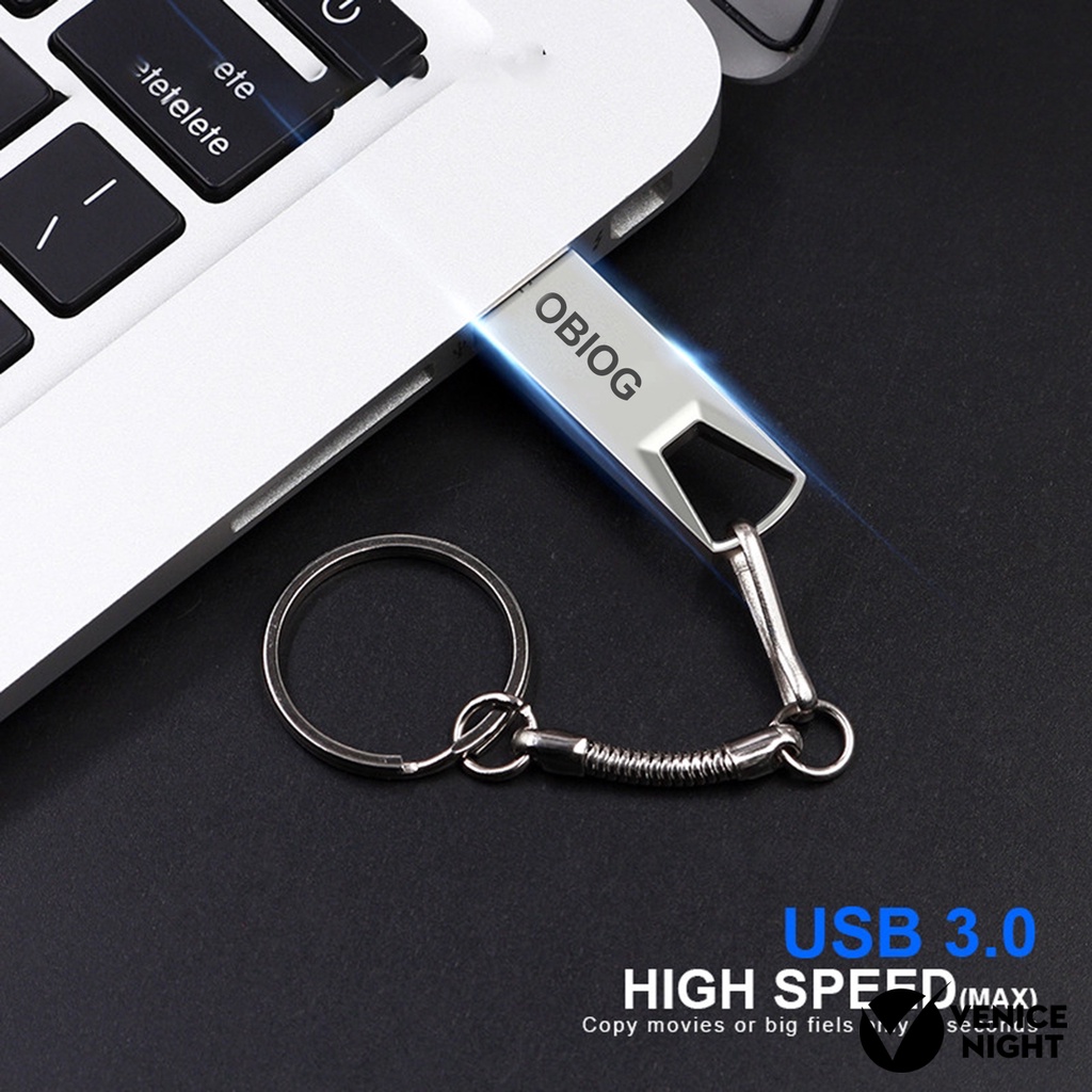 (SF) Seobiog Flashdisk Usb 3.0 Kapasitas 1T 2T Bahan Metal Tahan Suhu Tinggi