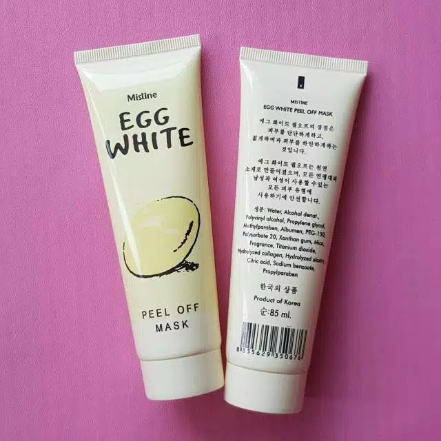 (CYBER) COD MISTINE PROMO MASKER TELUR PUTIH  Masker egg white/masker telur