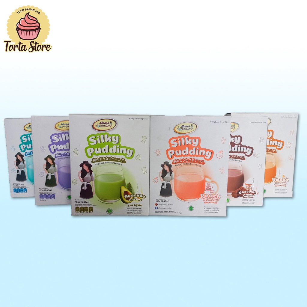 

Silky Pudding 155gr Puding Instan