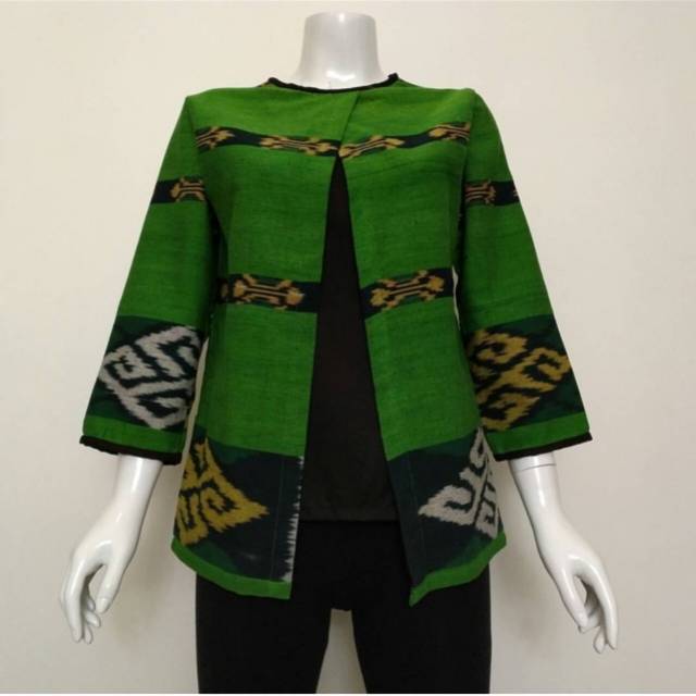 BOLERO TENUN IKAT JEPARA>>SLIDE PILIHAN WARNA