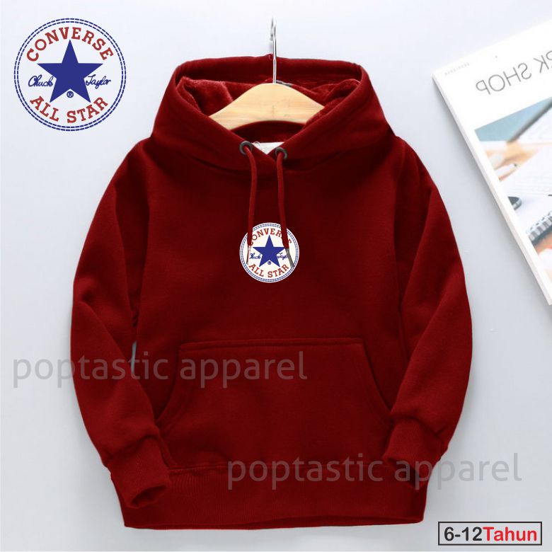 Sweater Hoodie Anak Laki-laki Perempuan FLEECE TEBAL - BEST SELLER