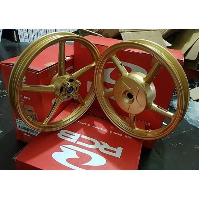 Velg RCB Beat karbu Beat fi Scoopy Vario 110 Vario 110 fi Spacy palang 5 SP522 Gold original RCB