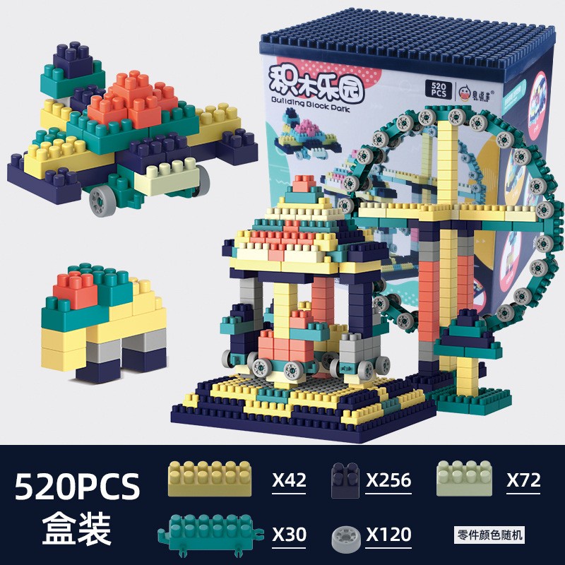 Mainan BUILDING BLOCK PARK / Building Block SET 520 Pcsmainan anak