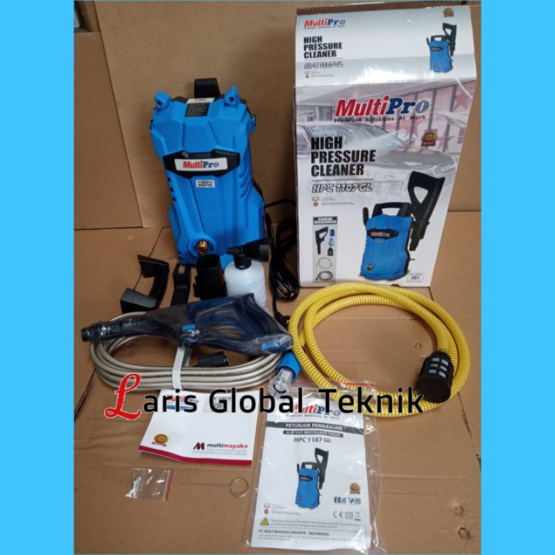 Jet Cleaner Alat Cuci Steam Mobil Motor HPC1107 MULTIPRO HPC 1107L