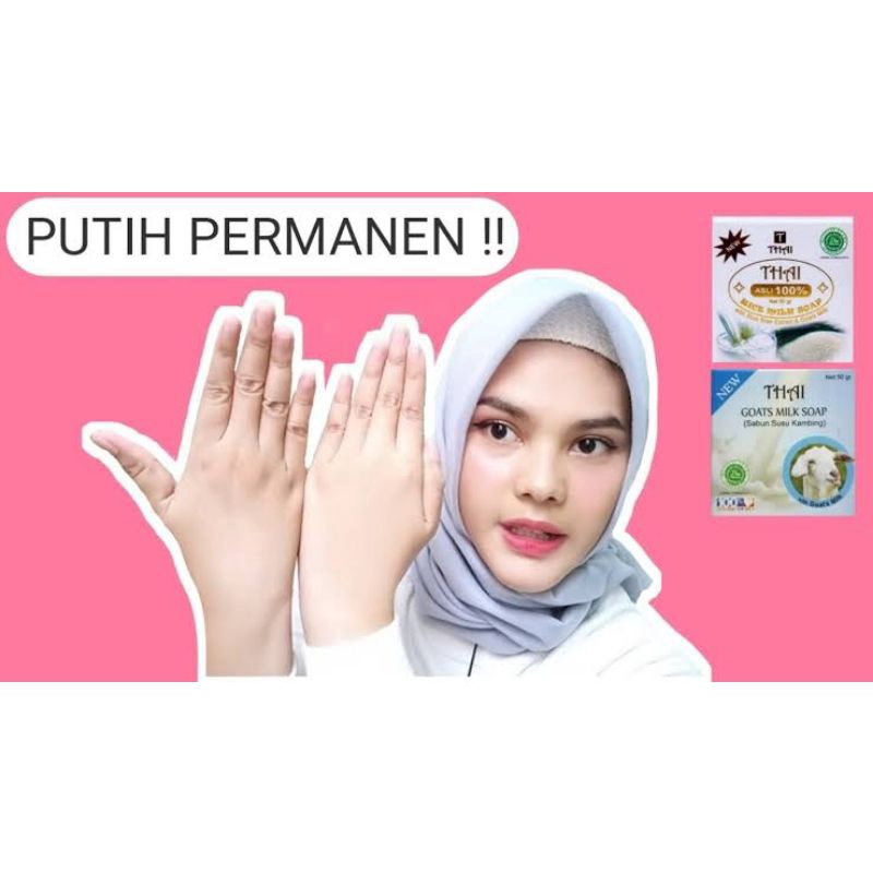 SABUN BERAS THAILAND ORIGINAL PUTIH PERMANEN