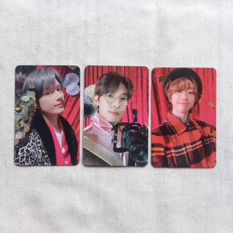 PC Photocard Going Magazine Black Version Jun, Wonwoo, THE8 SEVENTEEN