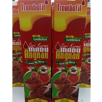 Trombofit Madu Sari Kurma Angkak Jambu Biji Merah Untuk Typus, DBD &amp; Menaikkan Trombosit