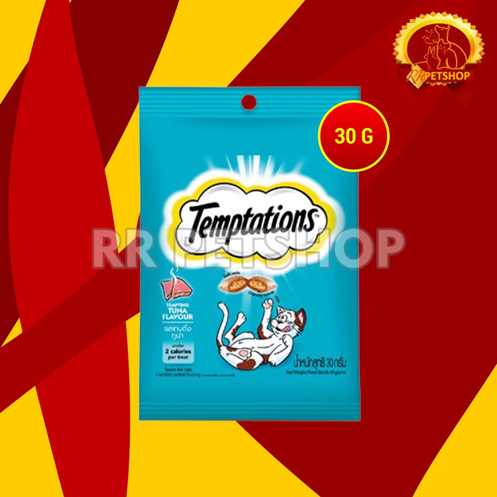 Temptation bites Snack Cemilan Kucing 30 gram All Varian