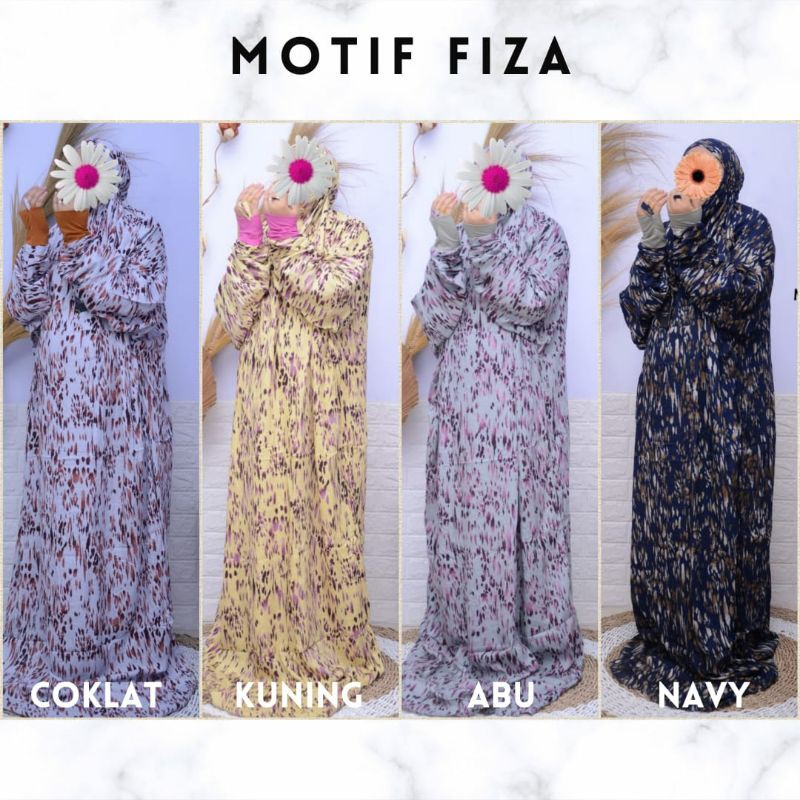 Mukena basmah,mukenah terompah manset seri motif