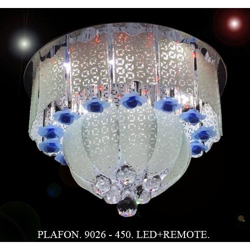 Lampu plafon led kristal / lampu hias / lampu kristal 9026