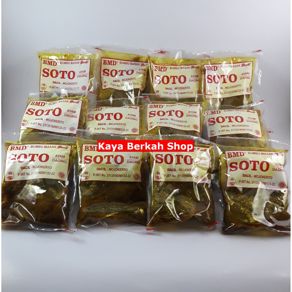 

promo paket 1 kg bumbu soto dari bumbu masak instan dacil dijamin terenak terlaris termurah