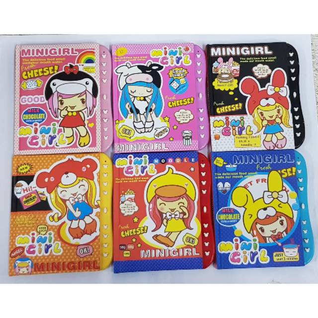 

Buku Diary Motif Girl Lock Number / Buku Catatan Password / Diary Book / Note Book