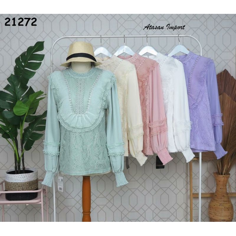 atasan brukat import