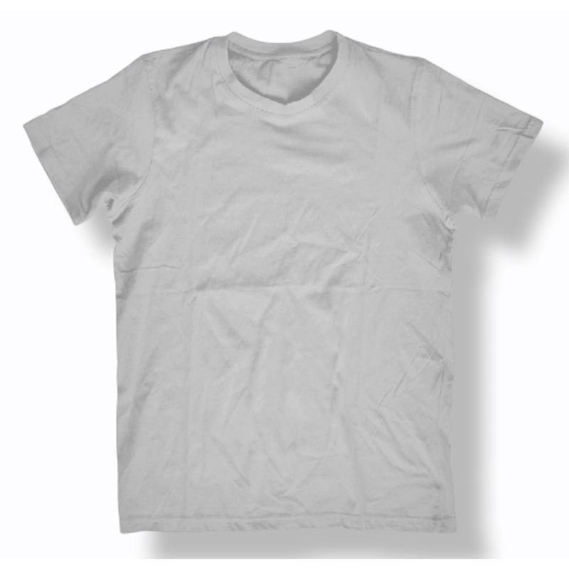 Kaos Polos 30s Abu Muda