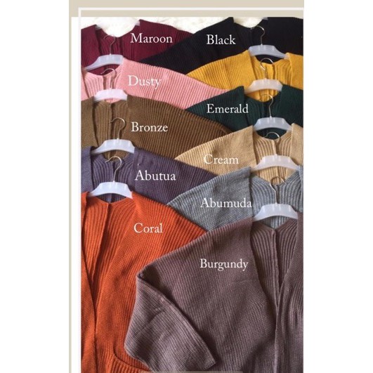 LAVELLA/LOOCY CARDY 7 GET  oversized - cardy wanita - kardigan wanita - kardigan bigsize
