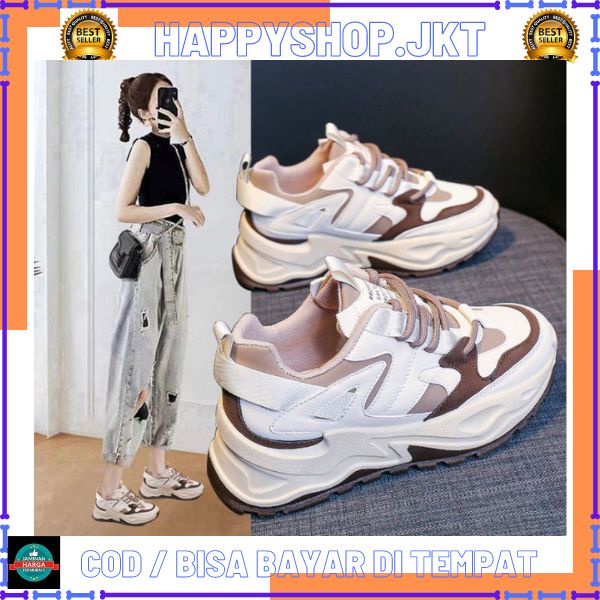 HS / Sepatu Sneakers Wanita Casual Import Fashion Sport Shoes 259