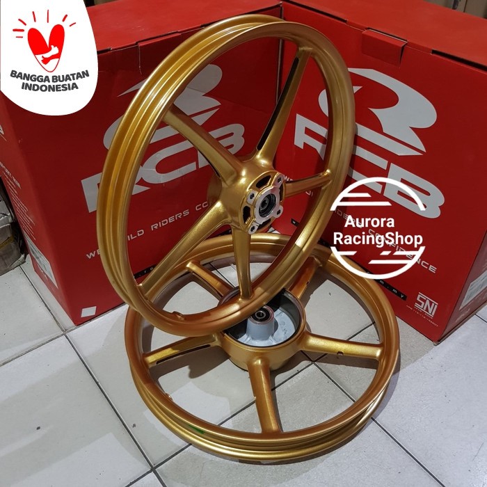 murah  Velg Racing RCB Jupiter Z / Vega R / F1ZR - SP 522 Gold terbaru