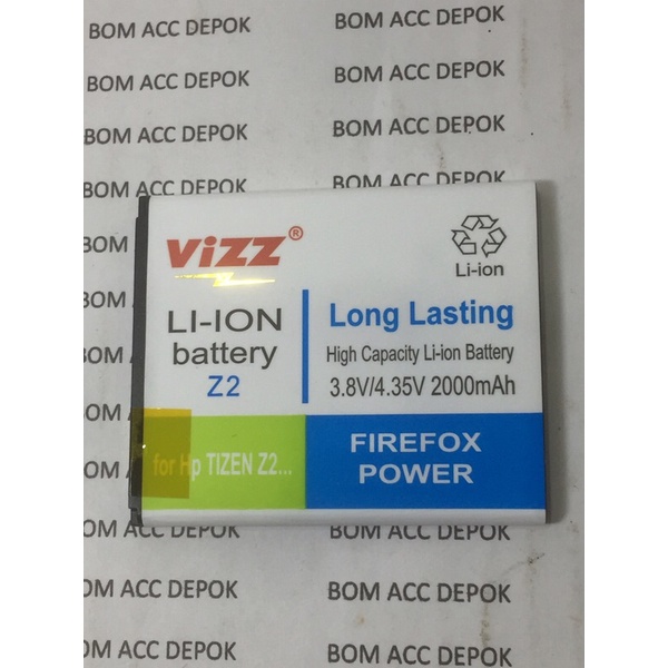 Vizz baterai Samsung Z2 tizen 2000mAh