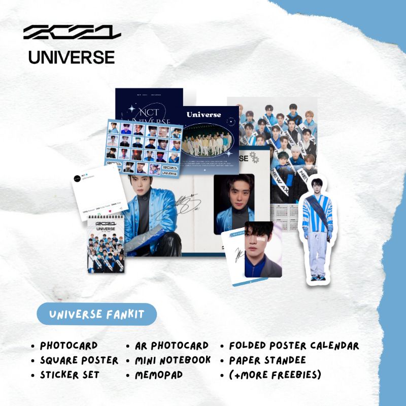 NCT 2021 UNIVERSE FANKIT | NCT 127 DREAM U WAYV FANKIT