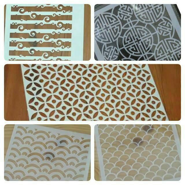 Stencil/stensil Motif | Shopee Indonesia