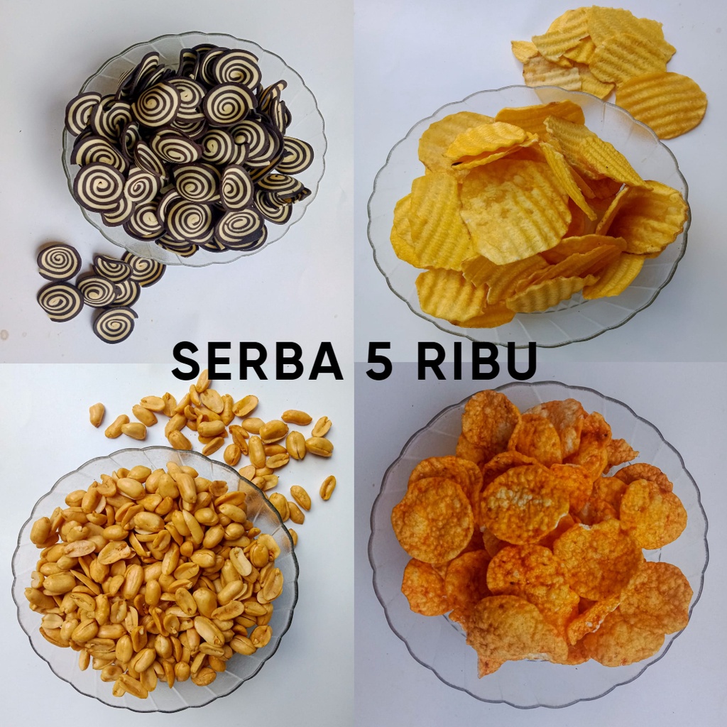 

TERMURAH ANEKA SNACK CAMILAN SERBA 5000